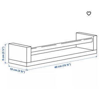 Estantería BEKVÄM IKEA madera.