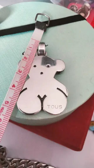 Colgante Oso Tous Plata XXL