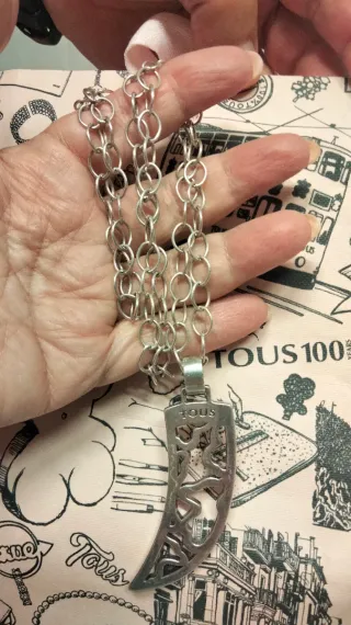 Colgante Oso Tous Plata XXL