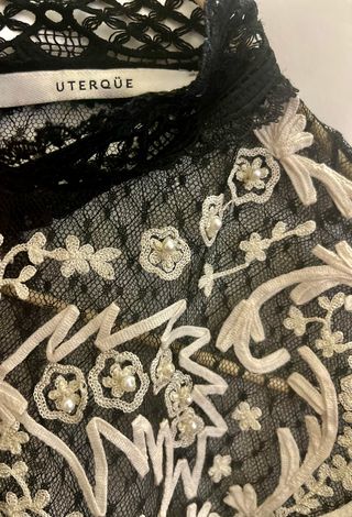 Uterqüe Malla Manga Larga