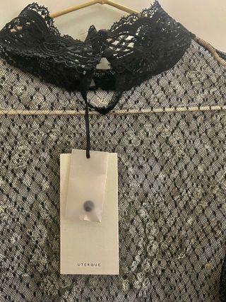 Uterqüe Malla Manga Larga