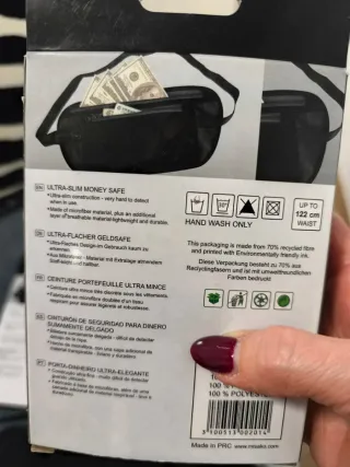 Cinturón viaje seguridad Misako disponible 2 unida