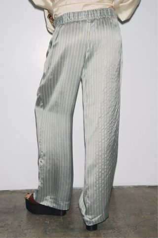 Pantalón pijama rayas Zara