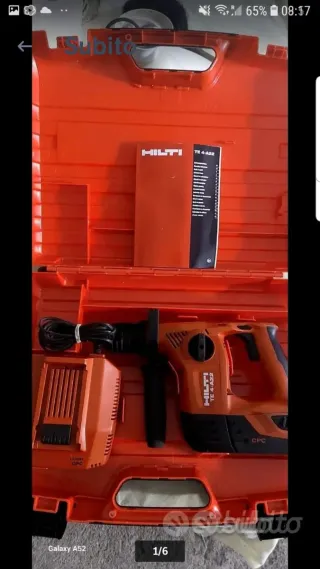 Tassellatore Hilti TE 4-A22 completo
