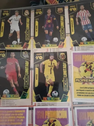 Ediciones Limitadas Panini Adrenalyn XL