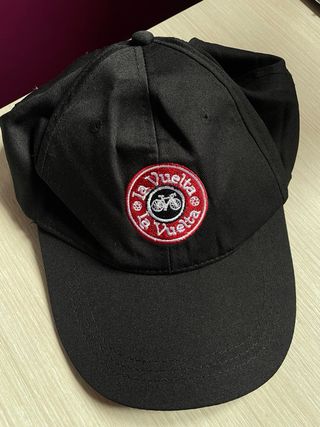 Gorra La Vuelta Ciclista Negra