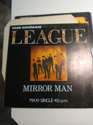 2 Vinilos Maxi Single Mike Oldfield y ABC