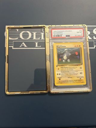 Pokemon Magnemite 1a Edición Español PSA 8