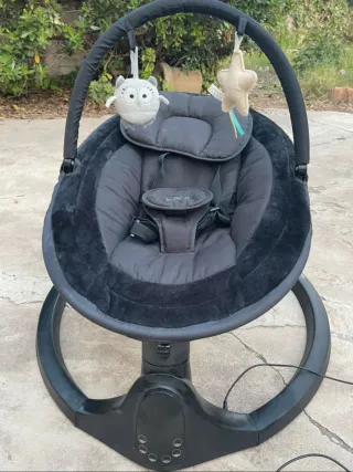 Hamaca balancín para bebés.