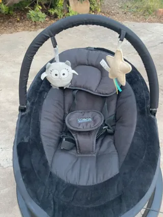 Hamaca balancín para bebés.