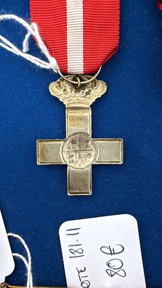 Medalla Orden Mérito Militar Plata 1868-1871