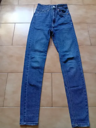 Pantalones vaqueros azules talla 34