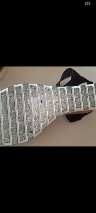 Sandali con zeppa neri