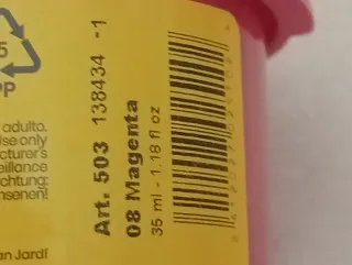 0,50€NUEVATémpera JOVI MAGENTA