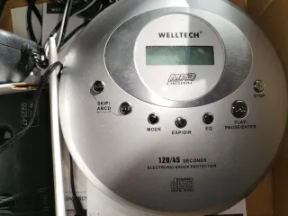 Lettore CD Portatile WELLTECH Mp3