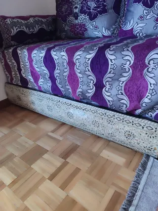 Salón Marroquí Tela y Madera