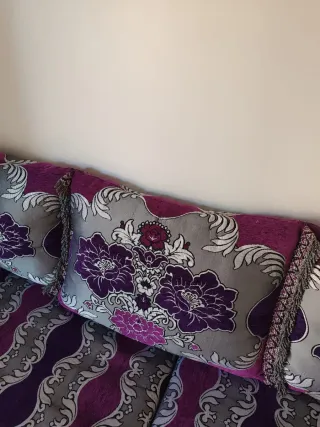 Salón Marroquí Tela y Madera