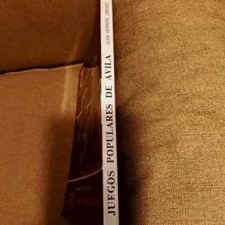 Libro juegos populares de Ávila
