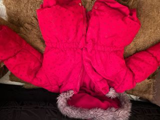 Abrigos acolchados,lana ,paño, con capucha y pelo