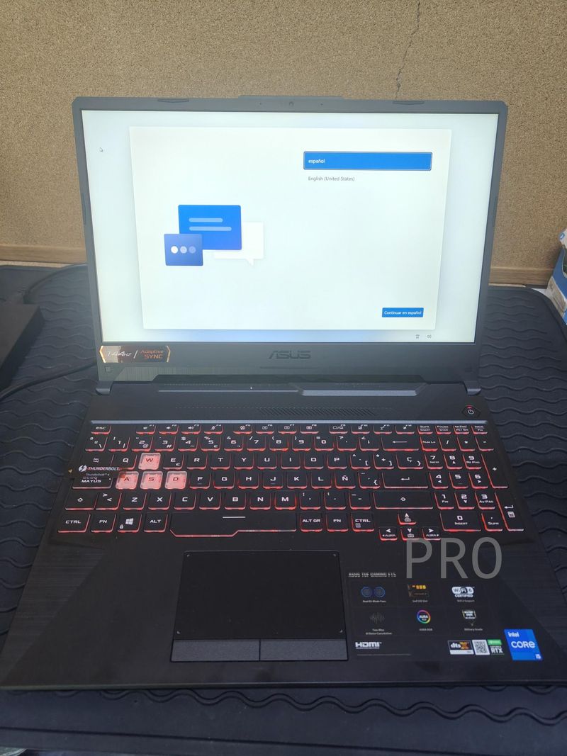 Ordenador portátil Gaming Asus afbeelding 2
