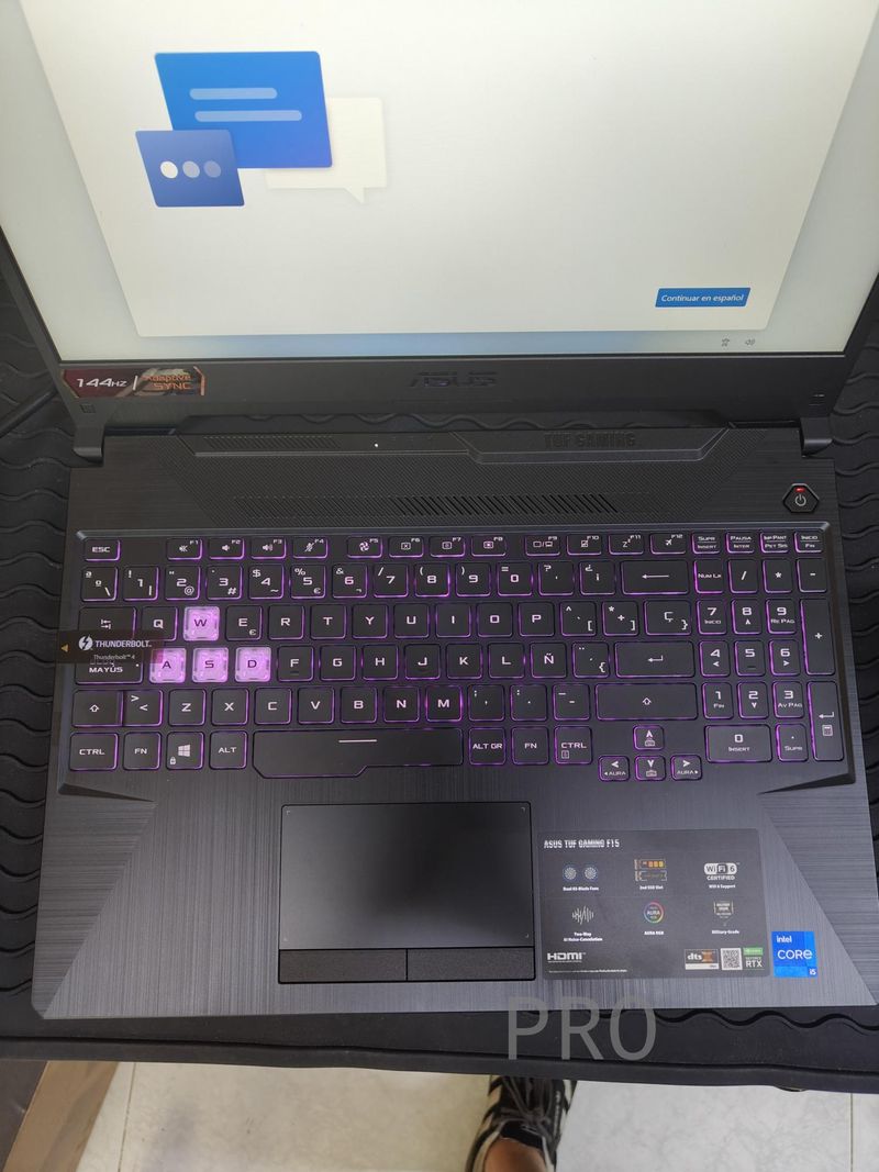 Ordenador portátil Gaming Asus afbeelding 3