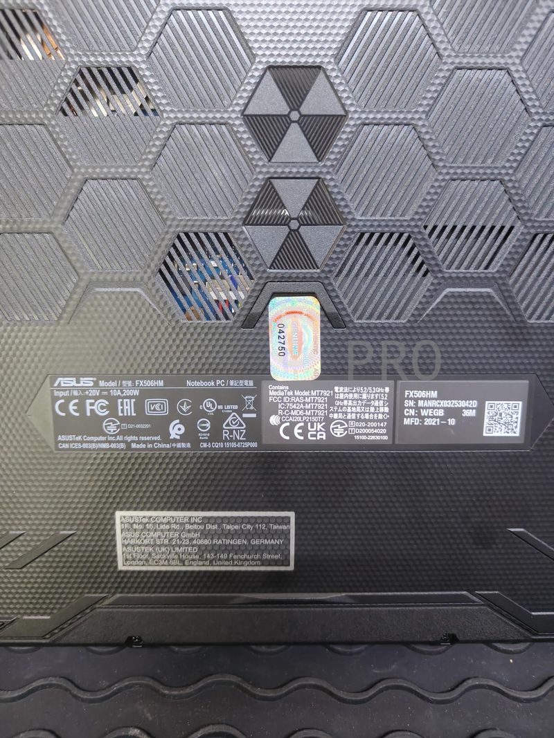 Ordenador portátil Gaming Asus afbeelding 8