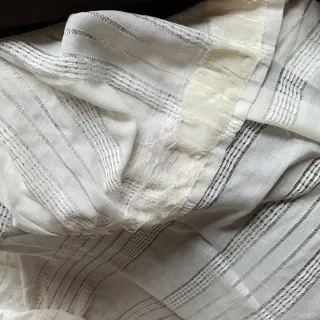 Cortinas de encaje beige