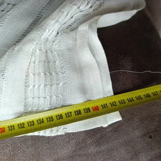 Cortinas de encaje beige