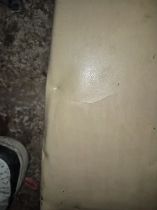 Asientos traseros cuero beige E46 Coupe