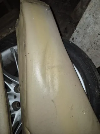 Asientos traseros cuero beige E46 Coupe