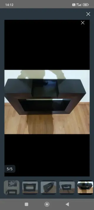 Aparador de entrada madera wengue