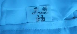 Traje comunión marinero blanco y negro 8 año