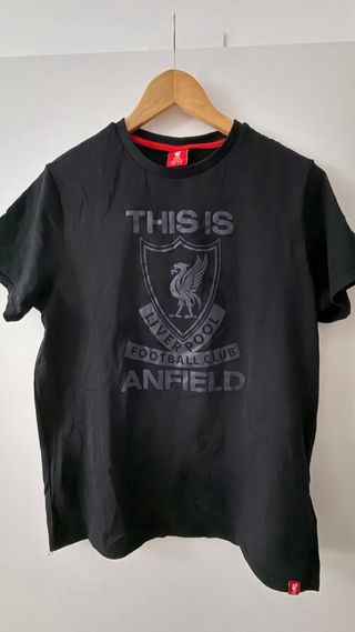 Camiseta Liverpool FC Negra