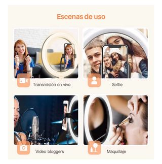 Luz LED Anillo con Trípode