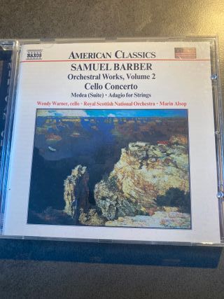 Samuel Barber: Obras Orquestales Vol. 2 CD