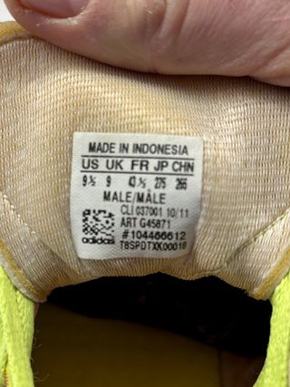 Botas Fútbol Adidas F50 Talla 43