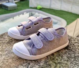 Scarpe tela velcro bambina/o 29