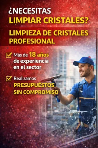 Servicio limpieza de cristales
