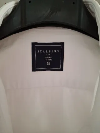 Camisa Oxford Scalpers Hombre Talla 38