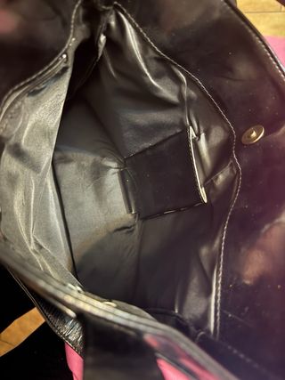 Borsa Armani Jeans vernice lucida