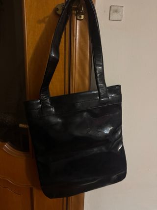 Borsa Armani Jeans vernice lucida