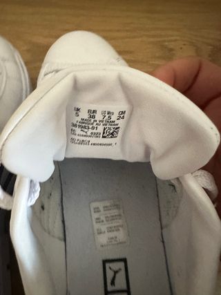 Zapatillas Puma Blancas