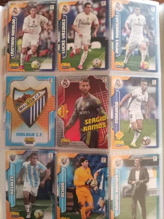 Adrenalyn Megacracks 2016-17 Panini album y cromos