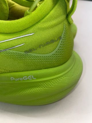 Asics Nimbus 25 Scarpe da Running Verde Fluo