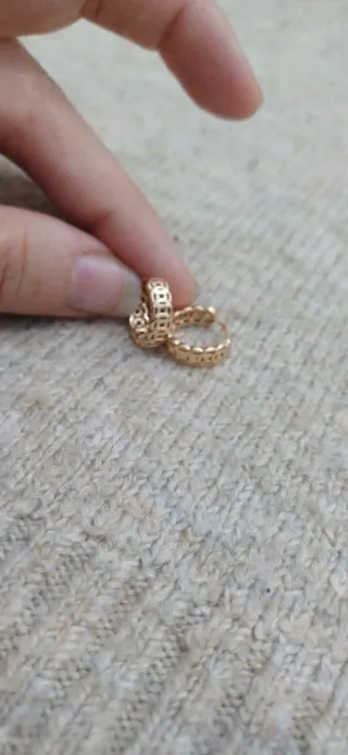 Pendientes XUPING dorados