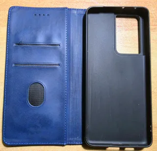 Custodia Samsung Galaxy S21 Ultra Blu