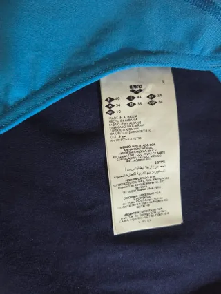 Bañador Arena Mujer Azul Turquesa L