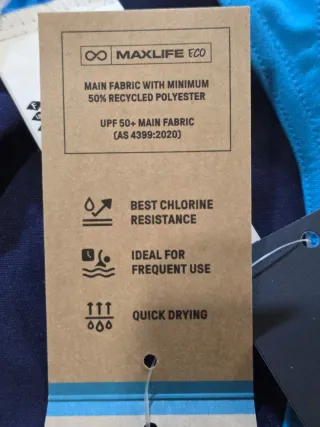 Bañador Arena Mujer Azul Turquesa L