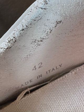 Sneakers Off-White grigie e bianche