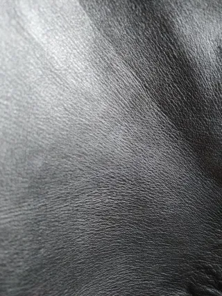 Pantalones de cuero negros